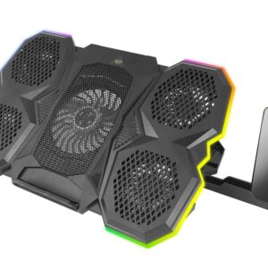 Esperanza EGC107 aušinimo padėklas nešiojamam kompiuteriui 2600 RPM Juoda - Image 3