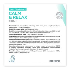 VETEXPERT Calm&Relax Mini - papildai šunims ir katėms - 30 vnt. - Image 2