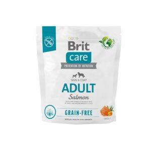 BRIT Care Dog BRIT Care Dog Grain-free Adult Small & Medium Salmon - sausas maistas šunims - 1 kg