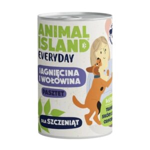 ANIMAL ISLAND Everyday Beef and lamb for puppies - drėgnas ėdalas šunims - 400g