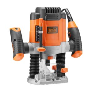 Black & Decker KW1200EKA-QS frezavimo ir (arba) profiliavimo staklės Juoda, Pilka, Oranžinė - Image 3