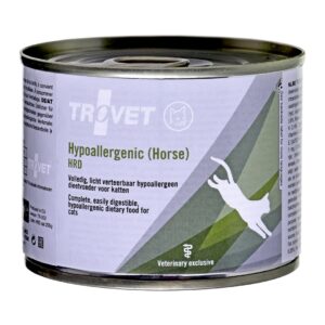 TROVET Hypoallergenic HRD with horse - drėgno kačių ėdalo - 200g