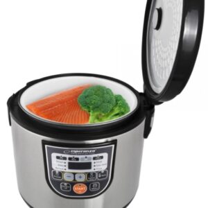 Esperanza EKG011 daugiafunkcis puodas 5 L 860 W Juoda, Nerūdijančiojo plieno - Image 3