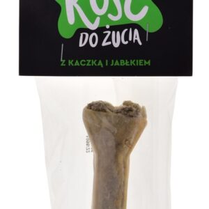 JOHN DOG Chewing bone with duck and apple - šunų kramtukas - 12 cm