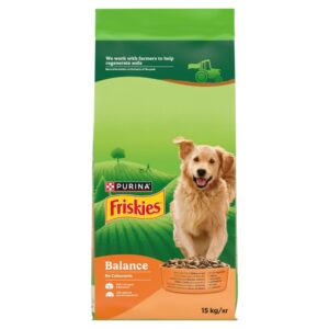 PURINA Friskies Balance Chicken with beef and vegetables - sausas maistas šunims - 15kg