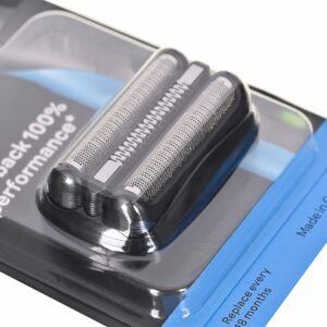 BRAUN serijos keičiamieji peiliukai, juodi - Image 2