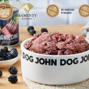 JOHN DOG Berry Line Lamb with blackberries - drėgnas ėdalas šunims - 400g - Image 2
