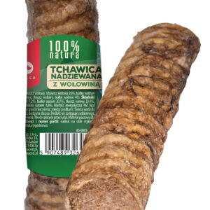 MACED Trachea stuffed with beef - šunų kramtymo žaislas - 120g