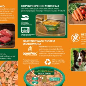 ARQUIVET Fresh Home Beef stew - drėgnas ėdalas šunims - 280g - Image 2