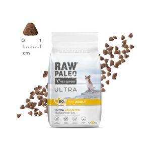 RAW PALEO Ultra Mini Adult Turkey - sausas šunų maistas - 8 kg - Image 3
