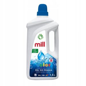 MILL spalvotas skalbimo gelis 1,5 l (8 vnt. pakuotė)