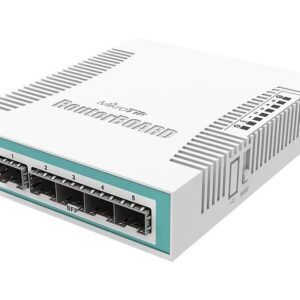 Mikrotik CRS106-1C-5S tinklo komutatorius Gigabit Ethernet (10/100/1000) Maitinimas per Eternetą (PoE) Balta