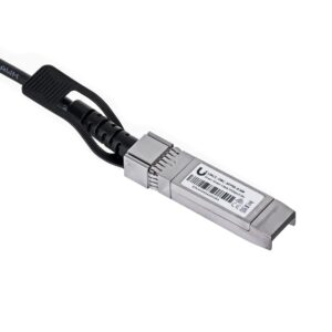 Ubiquiti UACC-DAC-SFP10-0.5M „InfiniBand“ arba pluoštinis optinis kabelis 0,5 m SFP+ Juoda - Image 2