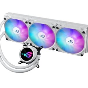 ASUS ROG Strix LC III 360 ARGB White Edition Procesorius Aušinimo skysčiu rinkinys 12 cm Balta