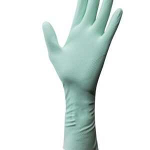 Vileda Extra Sensation Buitinės pirštinės Žalia Medvilnė, Lateksas 1 vnt - Image 2