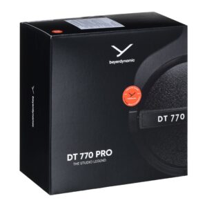 Beyerdynamic DT 770 PRO Ausinės Vielinis Su lankeliu Muzika Juoda - Image 2