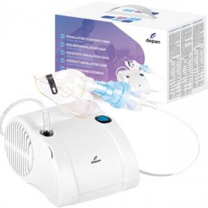 Tylusis stūmoklinis inhaliatorius su dviem kaukėmis - Image 3