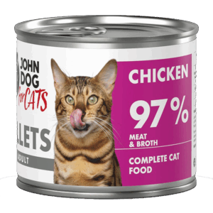 JD for CATS DOROSŁY KURCZAK filety KARMA MOKRA 140g