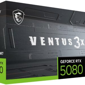 MSI VENTUS GeForce RTX5080 16G 3X OC NVIDIA GeForce RTX 5080 16 GB GDDR7 - Image 2