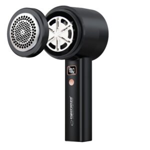 Esperanza ECS012 belaidis drabužių skustuvas juodas - Image 2