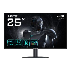 GIGABYTE G25F2A kompiuterio monitorius 62,2 cm (24.5") 1920 x 1080 pikseliai „Full HD“ LED Juoda