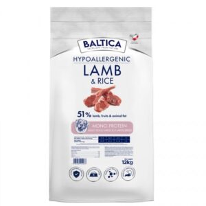 BALTICA Nutraceutic Hypoallergenic L/XL Lamb with rice - sausas maistas šunims - 12kg