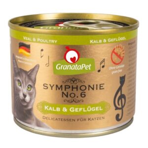 GRANATAPET Symphonie  No.6 Veal and poultry - šlapias kačių maistas - 200g - Image 2
