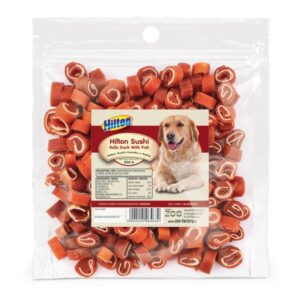 HILTON Sushi Rolls duck with fish - skanėstas šunims - 500 g