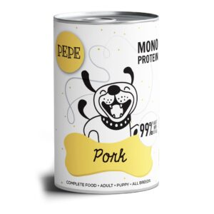 PAKA ZWIERZAKA Pepe Pork - drėgnas ėdalas šunims - 400g