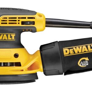 DeWALT DWE6423-QS Nešiojamasis šlifuoklis Orbitinis šlifuoklis 12000 OPM Juoda, Geltona 280 W
