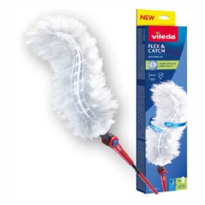 Vileda šiukšlių semtuvas su ilga rankena + 1 Flex&Catch pildymas