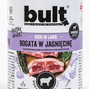 BULT Rich in lamb - Šlapias maistas šunims - 800 g