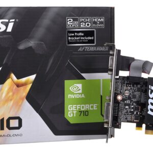 MSI V809-2000R vaizdo plokštė NVIDIA GeForce GT 710 2 GB GDDR3