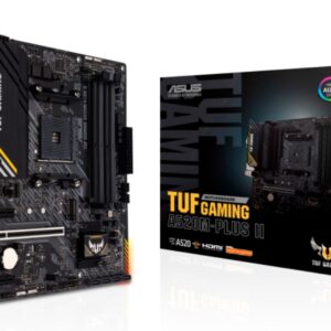 ASUS TUF GAMING A520M-PLUS II AMD A520 AM4 lizdas „micro ATX“