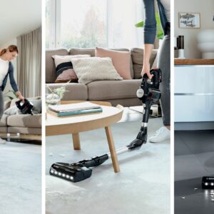 Bosch BCS711PET Dulkių siurbliui šluotai Baterija Sausa Bemaišis 0,3 L Juoda, Raudona 3 Ah - Image 2