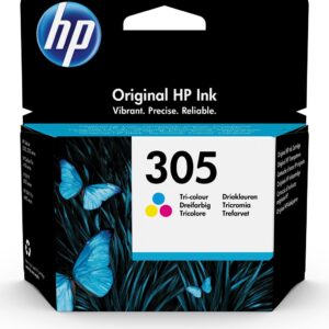 HP 305 originalus mėlynas, violetinis, geltonas 1 vnt.