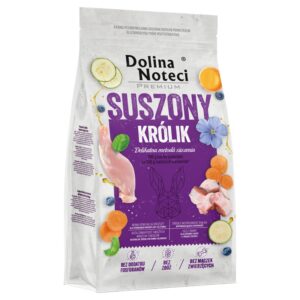 DOLINA NOTECI Premium Dried Rabbit - džiovintas maistas šunims - 9kg