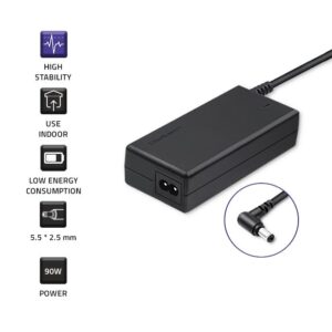 Qoltec 50076.90W maitinimo adapteris / inverteris Vidaus Juoda - Image 3