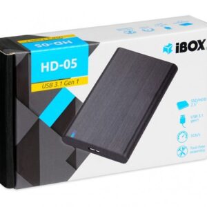 iBox HD-05 HDD / SSD aptvaras Juoda 2.5" - Image 2
