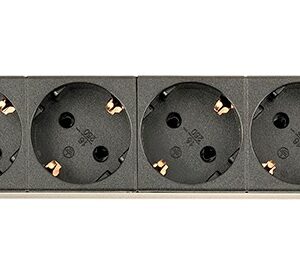 EnerGenie EG-PDU-014 maitinimo skirstytuvas (8 Schuko lizdai, 1U, 16A, Schuko kištukas, 3m, juoda spalva) - Image 2