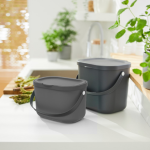 ROTHO Albula Anthracite - atliekų rūšiavimo konteineris - 3,2l - Image 3