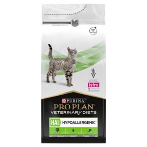 PURINA Pro Plan Veterinary Diets Feline HA St/Ox Hypoallergenic - sausas kačių maistas - 1,3 kg