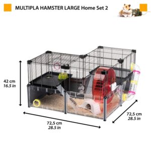 FERPLAST Multipla hamster large - narvelis graužikams - 107,5 x 37,5 x 42 cm - Image 3
