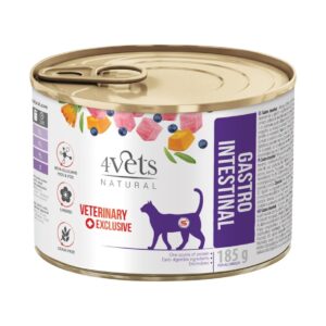 4VETS Natural Gastro Intestinal Cat - drėgnas kačių maistas - 185 g