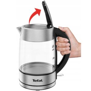 Tefal KI772D elektrinis virdulys 1,7 L 2400 W Nerūdijančiojo plieno, Permatomas - Image 3