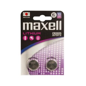 MAXELL ličio baterija LITHIUM CR2025 2 vnt. 3V