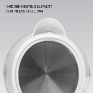 Elektrinis virdulys MAESTRO MR013 1 L 1100 W (MR-013-GREEN) Žalia, Balta - Image 3