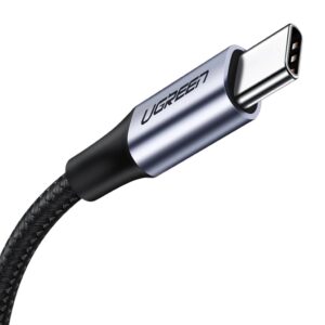 Ugreen CM556 kabelis su USB-C ir DisplayPort 8K jungtimis, 1 m ilgio – pilkos spalvos - Image 2