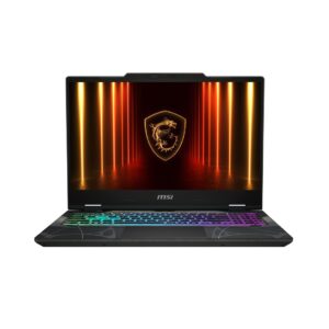MSI Cyborg 15 B2RWEKG-044XPL Intel Core 5 210H Knyginis kompiuteris 39,6 cm (15.6") „Full HD“ 16 GB DDR5-SDRAM 512 GB SSD NVIDIA GeForce RTX 5050 Wi-Fi 6E (802.11ax) Free DOS Juoda
