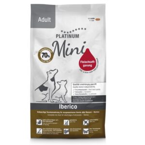 PLATINUM Adult Iberico Mini - pusiau drėgnas šunų maistas - 900g